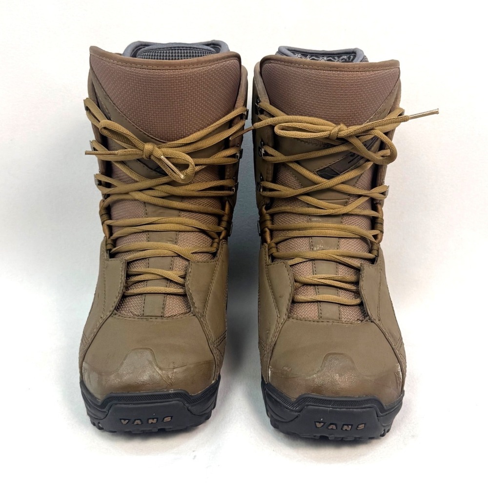 Vans Performance Danny Kass 03/04 Men 9.5 Snowboard Boots Tan Brown 41418 76